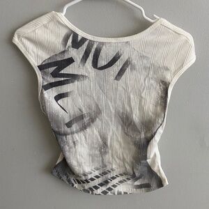 FASHION NOVA Y2k vintage open back top